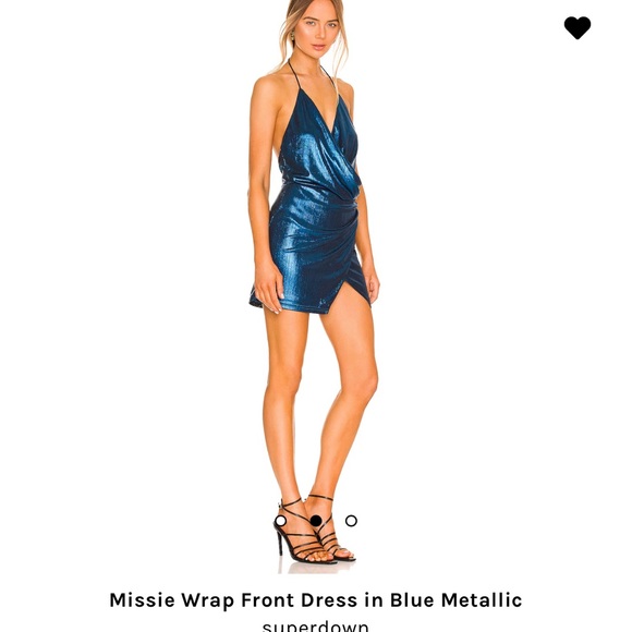 Revolve Missie Wrap Front Dress
superdown
Color: Blue Metallic
Size: XS - Picture 3 of 6